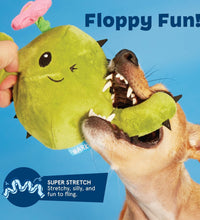 2 in 1 Interactive Plush Dog Toy - Rip and Reveal Toy for Dogs and Puppies - Stimulating Squeaky Pet Toys | Consuela Cactus (Large)