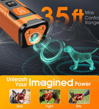 Dog Bark Deterrent Devices for Own or Neighbor'S Dog Ultrasonic Dog Training Device Safe & Effective Portable anti Barking Device for Dogs Indoor Outdoor Use Orange