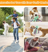 Large Squeaky Dog Toys- Plush Dog Toys with Soft Fabric for Small, Medium, and Large Dogs Daily Companionship, Training Reward Gift
