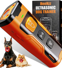 Dog Bark Deterrent Devices for Own or Neighbor'S Dog Ultrasonic Dog Training Device Safe & Effective Portable anti Barking Device for Dogs Indoor Outdoor Use Orange
