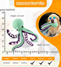 Large Squeaky Dog Toys- Plush Dog Toys with Soft Fabric for Small, Medium, and Large Dogs Daily Companionship, Training Reward Gift