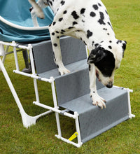 Big Dipper Dog Bath Tub with Stairs, Elevated Portable Foldable Wash Station with Steps for Bathing, Shower and Grooming, Indoor, Outdoor, for Medium to Large Size Dogs